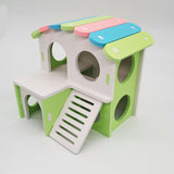 Colour Toy with Nest, Seesaw, & Bridge